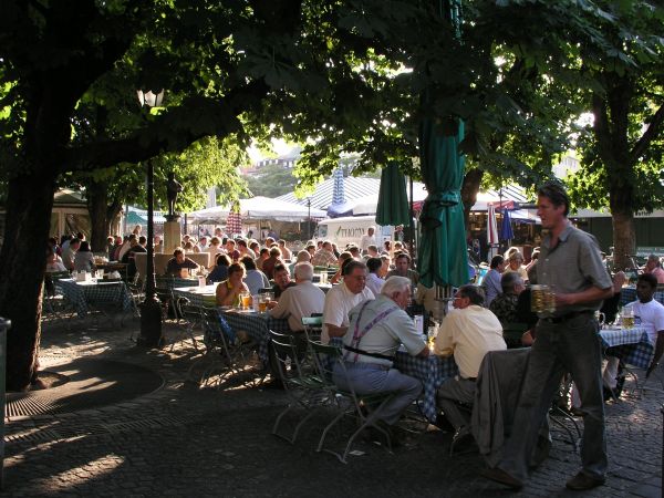 Mnchner Biergarten